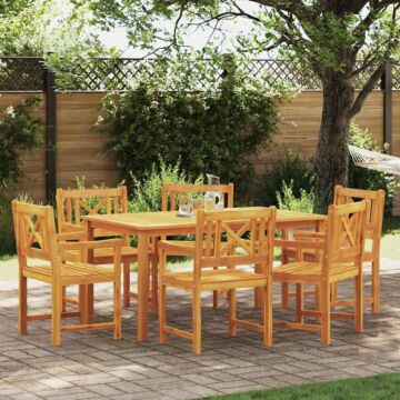Vidaxl Garden Chairs 6 Pcs 56x55.5x90 Cm Solid Wood Acacia