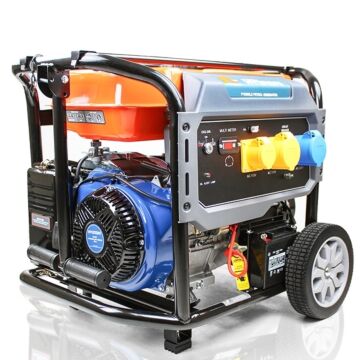 P1pe 7.9kw / 9.8kva* Recoil And Electric Start Site Petrol Generator (powered By Hyundai) | P10000le