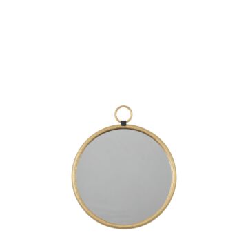 Bayswater Gold Round Mirror 400x20x470mm