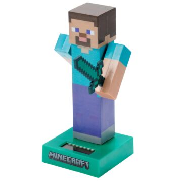 Collectable Licensed Solar Powered Pal - Minecraft Steve