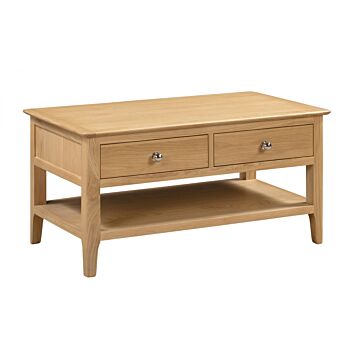 Cotswold Coffee Table With 2 Drws