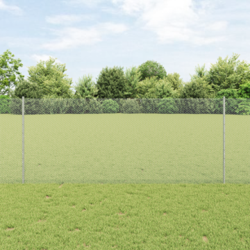 Vidaxl Fence Posts 22 Pcs U-channel 100 Cm Galvanised Steel, Vidaxl Hexagon Fence 1x100 M Galvanised Steel