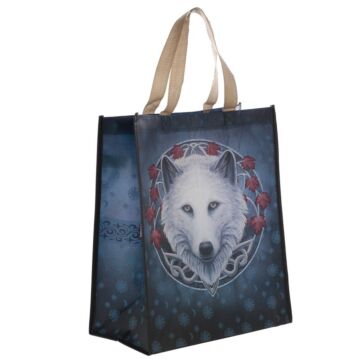 Guardian Of The Fall Wolf Reusable Shopping Bag