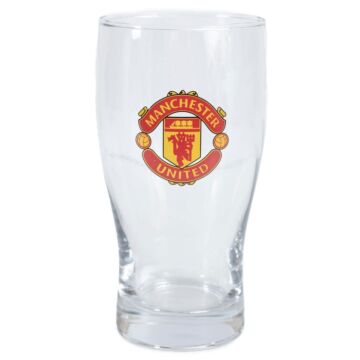 Manchester United Fc Tulip Pint Glass