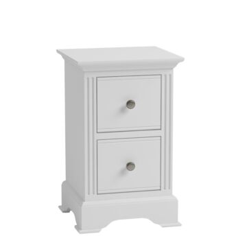 Bedside Cabinet Classic White