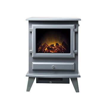 Adam Hudson Electric Stove In Grey