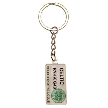 Celtic Fc Embossed Street Sign Keyring