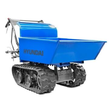 Hyundai 196cc Petrol 300kg Payload Tracked Mini Dumper / Power Barrow / Transporter | Hytd300