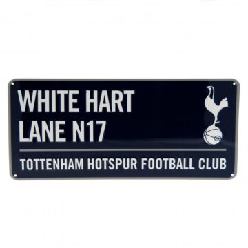 Tottenham Hotspur Fc Colour Street Sign