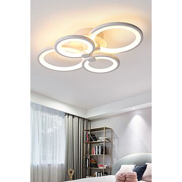 Led Semi Flush Ceiling Light