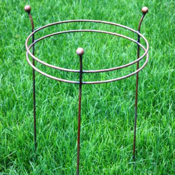 Double Ring Frame (small) Bare Metal/ready To Rust