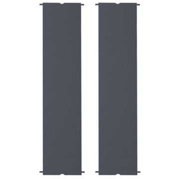 Outsunny 2 Pcs Uv Protection Pergola Replacement Canopy, Pergola Shade Cover, Easy To Install, For 3 X 3(m) Pergola, Dark Grey