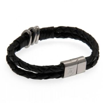 Arsenal Fc Leather Bracelet