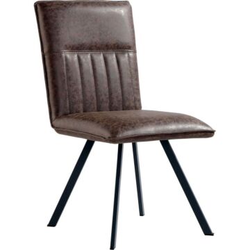 Dining Chair Brown/graphite