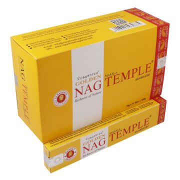 15g Golden Nag - Temple Incense