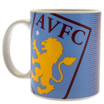 Aston Villa Fc Halftone Mug