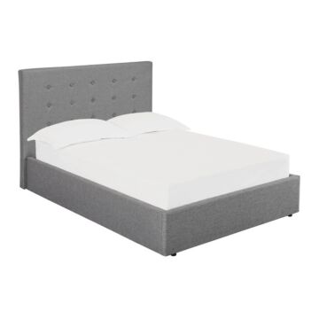 Lucca 4.6ft Double Bed Grey