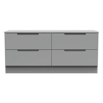 Milan 4 Drawer Bed Box In Dusk Grey