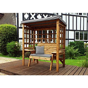 Wentworth Two Seat Arbour - Grey