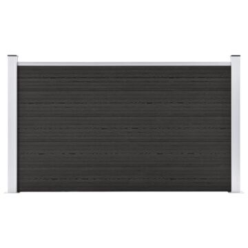 Vidaxl Garden Fence Wpc 180x105 Cm Grey
