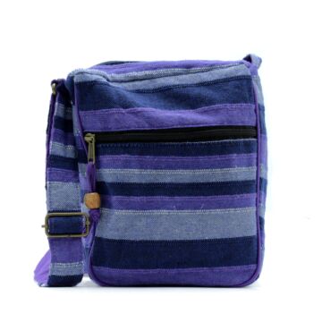 Lrg Nepal Sling Bag (adjustable Strap) - Deep Sea Blues