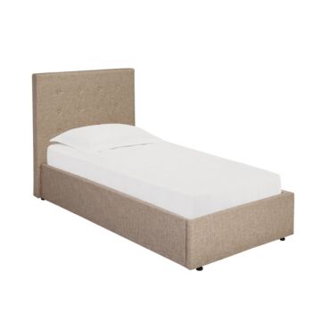 Lucca 3.0ft Single Bed Beige