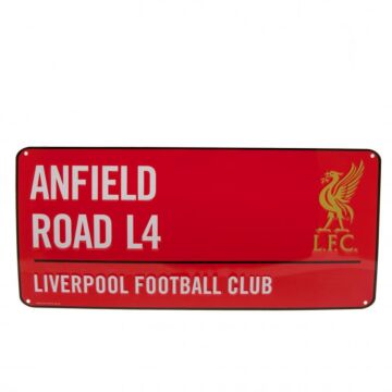 Liverpool Fc Colour Street Sign