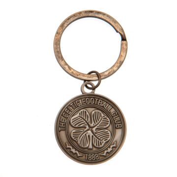 Celtic Fc Antique Silver Crest Keyring