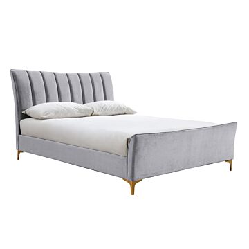 Clover King Bed Grey