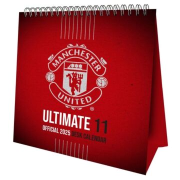 Manchester United Fc Desktop Calendar 2025