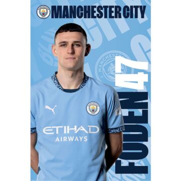 Manchester City Fc Foden Poster 180