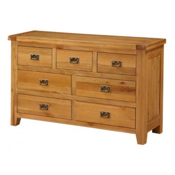 Acorn Solid Oak Chest 4+3