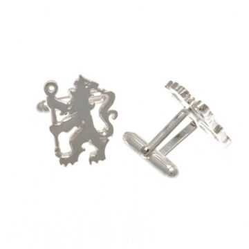 Chelsea Fc Sterling Silver Lion Cufflinks