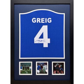 Rangers Fc 1972 Greig Signed Shirt (framed)