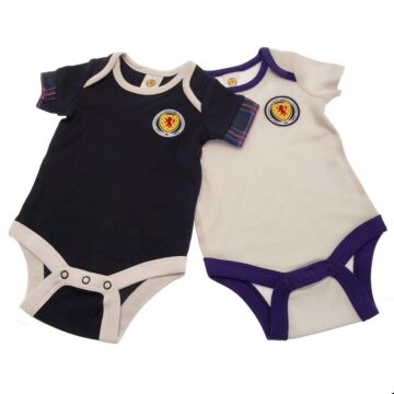 Scottish Fa 2 Pack Bodysuit 12-18 Mths Tn