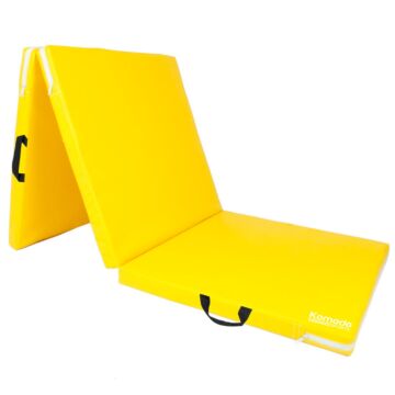 Komodo Tri Folding Yoga Mat - Yellow