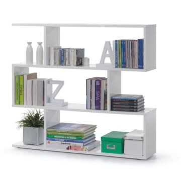 Arctic Bookcase Wide White 301010bo