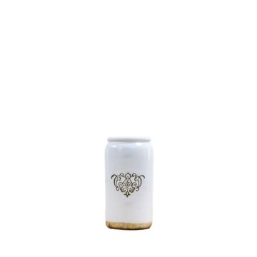 Winchester Vase Tall White 130x130x240mm