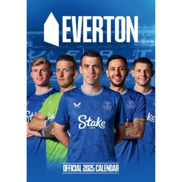 Everton Fc A3 Calendar 2025