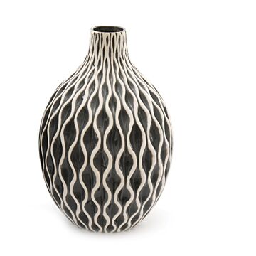 Grey Serenity Vase