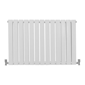 Designer Flat Panel Radiators Gloss White 600mm X 910mm