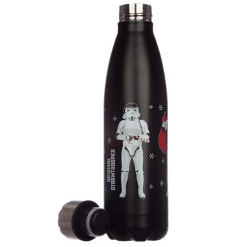 Reusable Stainless Steel Insulated Drinks Bottle 500ml - Christmas The Original Stormtrooper