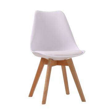 Louvre Chair White (pack Of 2)