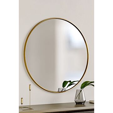 60cm Nordic Round Gold Framed Wall Mirror