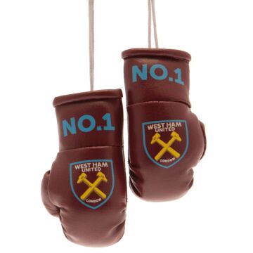 West Ham United Fc Mini Boxing Gloves