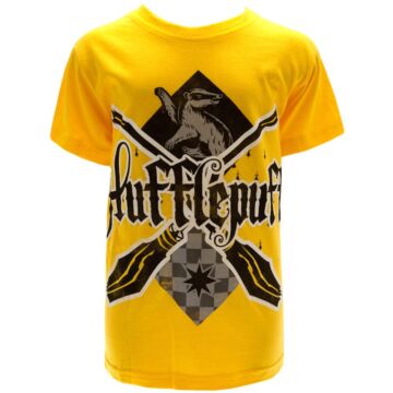 Harry Potter Hufflepuff T Shirt Junior 7-8 Yrs