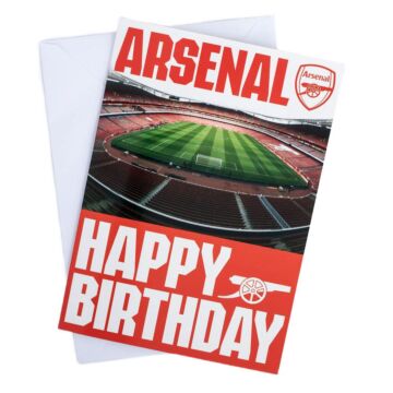 Arsenal Fc Musical Birthday Card