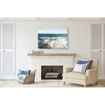 The Shore I By Luna Mavis - Canvas Print