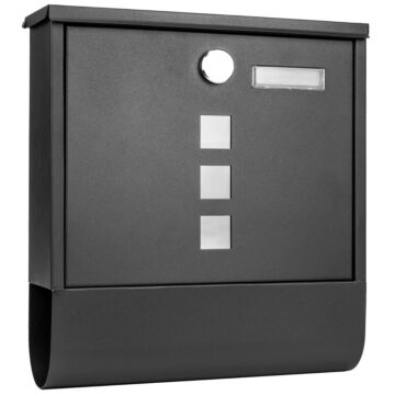 Wall-mounted Mailbox - Dark Grey