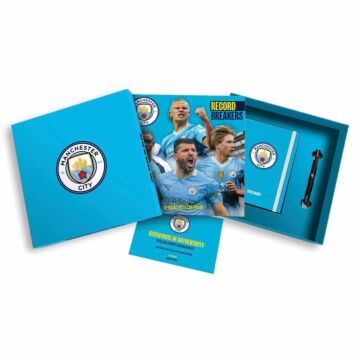 Manchester City Fc Calendar & Diary Musical Gift Box 2025